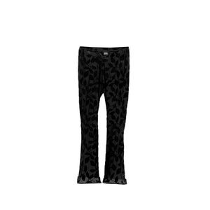 BAD BINCH TONGTONG - Velvet Sqaure Pants - AW23 - BLACK